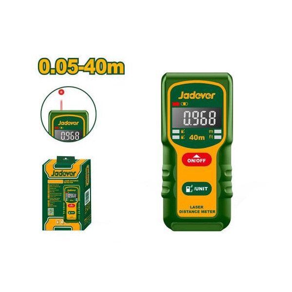 MEDIDOR DE DISTANCIA LASER 0.005 - 4.0 M JADEVER