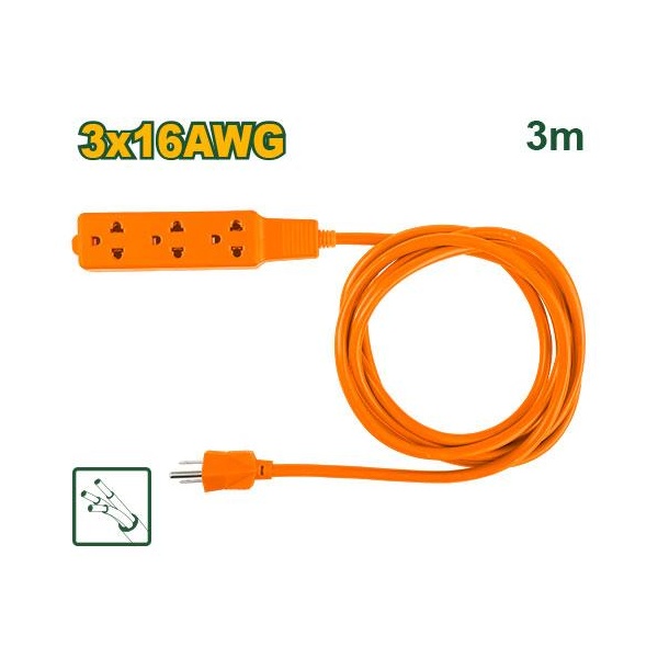 EXTENSION  NARANJA  3 MT   JADEVER