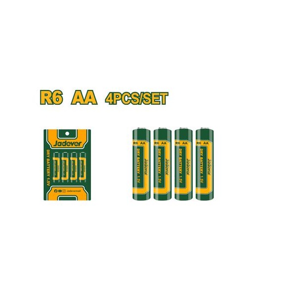 BATERIA AA (4 PIEZAS)JADEVER