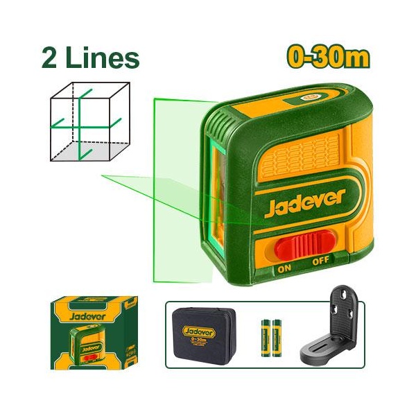 [JDLE2M03] NIVEL LASER AUTO NIVELANTE 0-30M JADEVER
