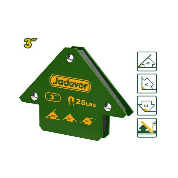 SOPORTE DE SOLDADURA MAGNETICO 3" JADEVER