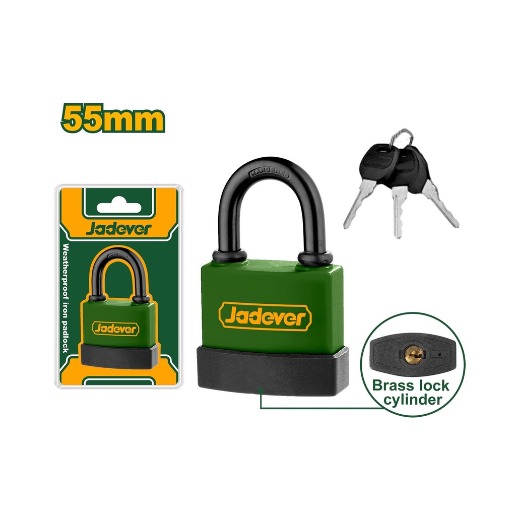 CANDADO DE HIERRO INTERPERIE 55MM JADEVER