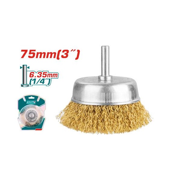 CEPILLO DE ALAMBRE 3"  TOTAL