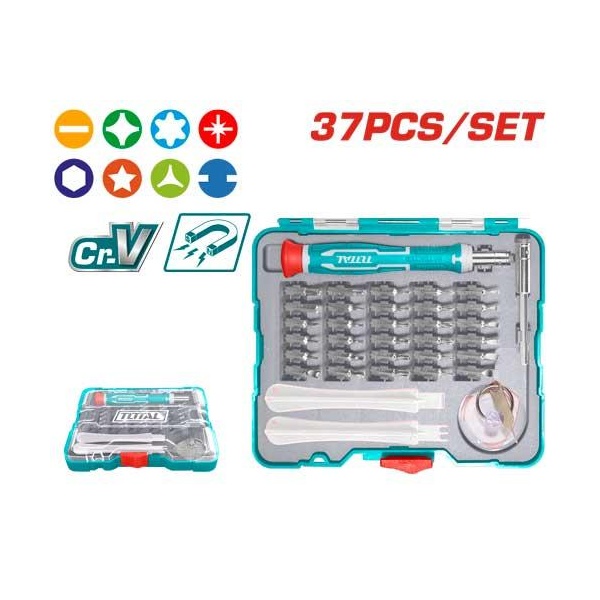 SET DE DESTORNILLADORES DE 32 PIEZAS  TOTAL