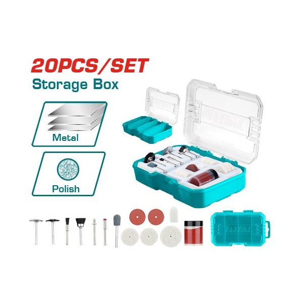 SET DE MOTOR TOOLS TOTAL 20 PCS