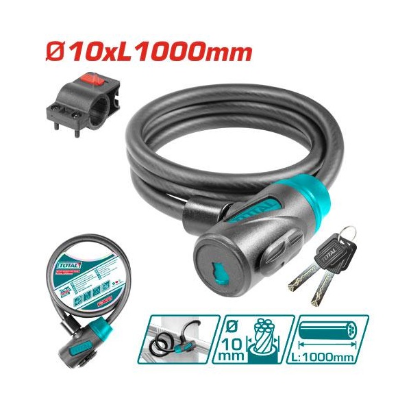 CANDADO DE BICICLETA        TOTAL