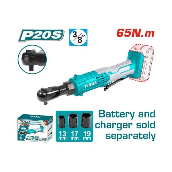 RACHET INALAMBRICO 20 V  2.0 AH  TOTAL