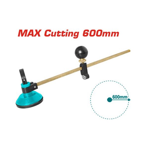 CORTA VIDRIO  CON COMPAS TOTAL