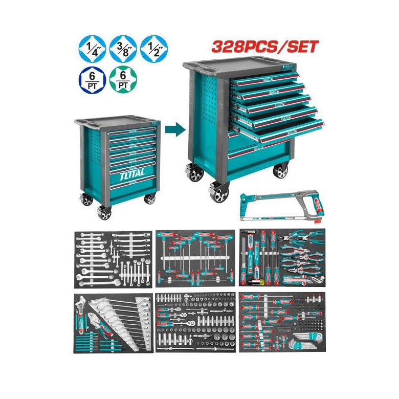 [THPTCS73281] CAJA DE HERRAMIENTA DE 328 PZS TOTAL