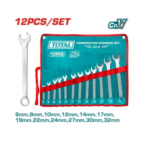 LLAVE DE COMBINACION SET 12PZAS TOTAL
