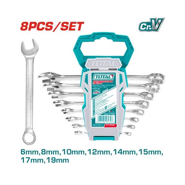 [THT102286] LLAVE SET 8 PZS TOTAL