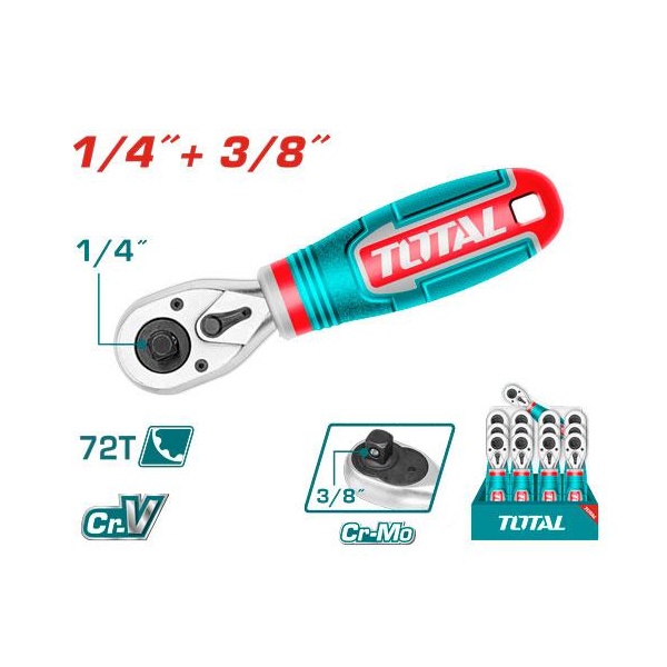 [THT1061438] RACHET 2 EN 1 DE 46113 «DR Y 3/8″DR, 72T, 140MM