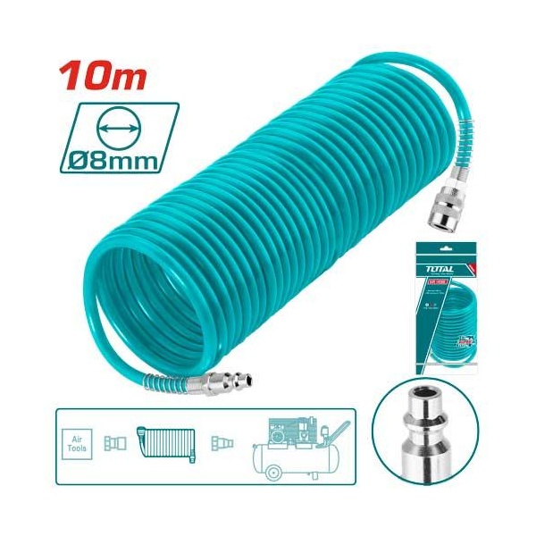[THT11101.1] MANGUERA PARA COMPRESOR (10 MTS)TOTAL