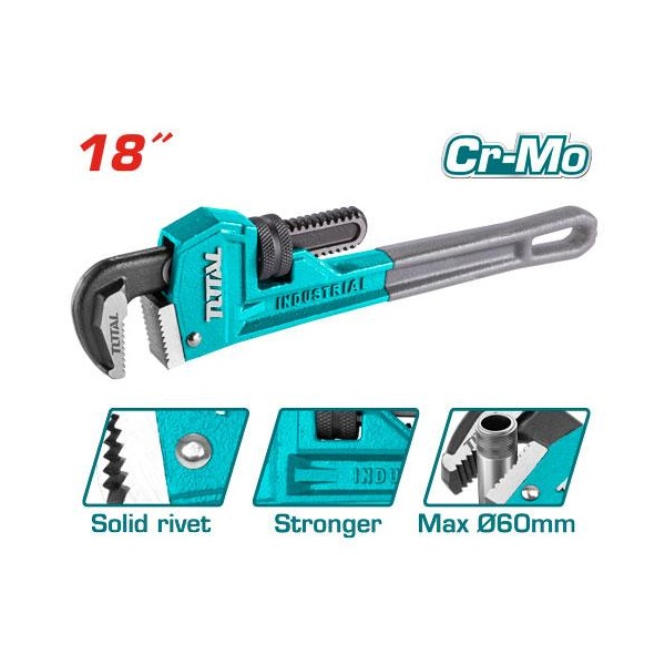 [THT171186] LLAVE DE TUBO 18" TOTAL