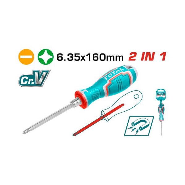 DESTORNILLADOR 2 EN 1   TOTAL