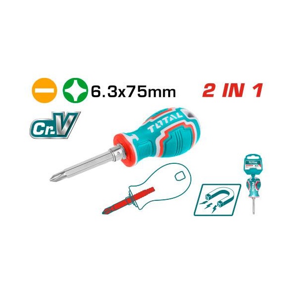 DESTORNILLADOR 2 EN 1   TOTAL