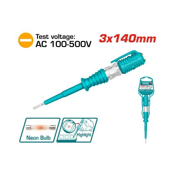 [THT291408] LAPIZ PROBADOR DE VOLTAJE 100-500V TOTALV TOTAL
