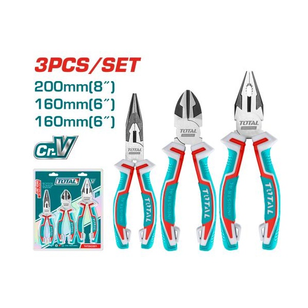 SET ALICATE 3 PZS 8" TOTAL