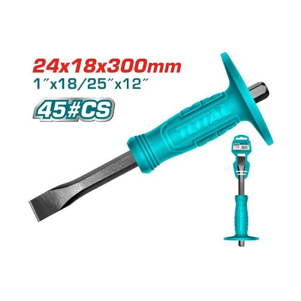 CINCEL PLANO 30MM ACERO AL CARBÓN TOTAL