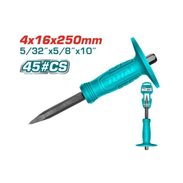 [THT4221026] CINCEL PUNTA P /CONCRETO ACERO CARBON 250MM
