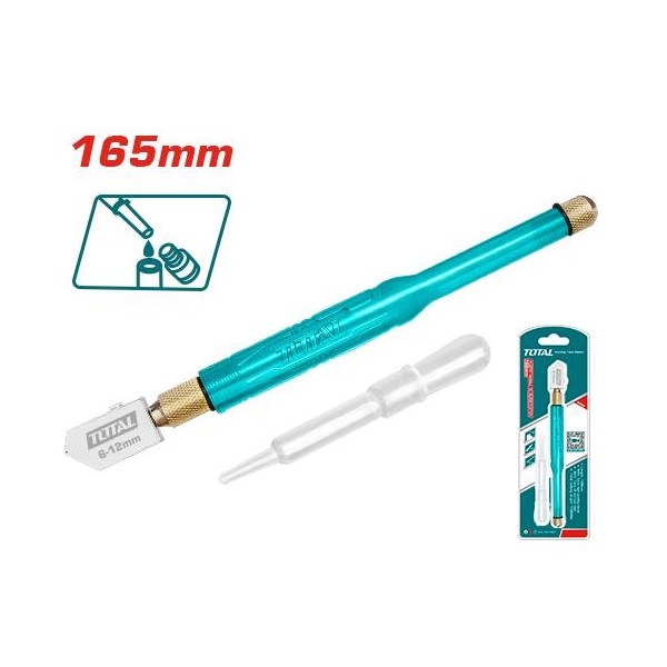 CORTA VIDRIO  165MM      TOTAL