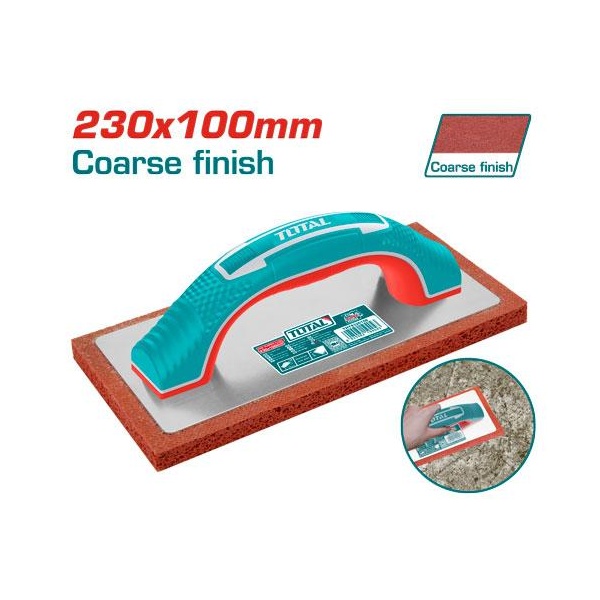 LLANA DE GOMA 230MM 100MM  TOTAL