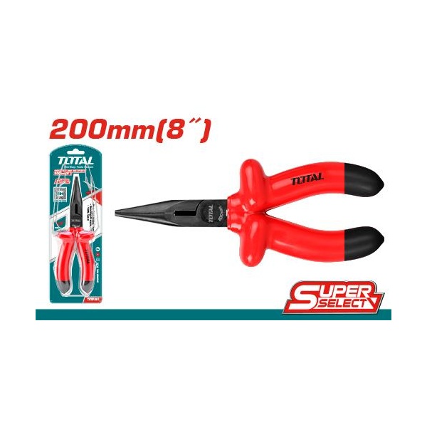 ALICATE PARA ELECTRICISTA 8" DE PUNTA TOTAL