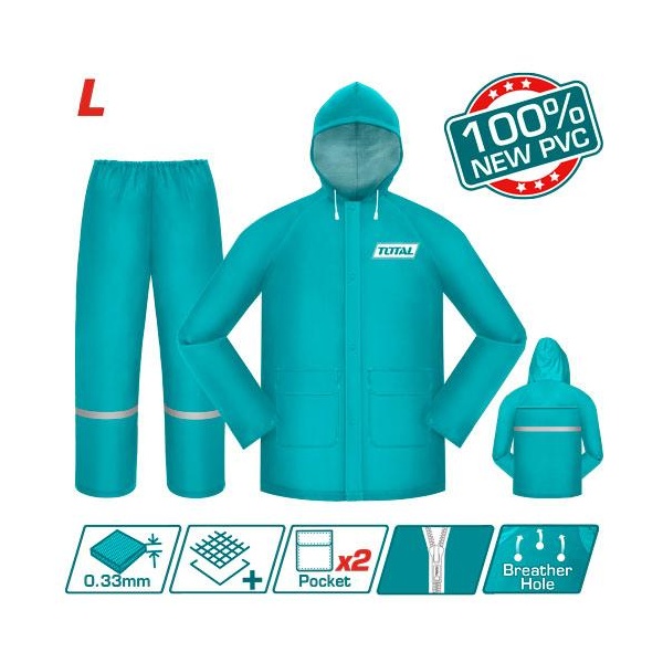 TRAJE DE LLUVIA- PANTALONES Y SOBRETODOS TOTAL TALLA L