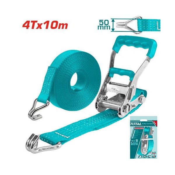 [THTRS4101] CINTA AMARRE CON RATCHET 4T X 10M TOTAL