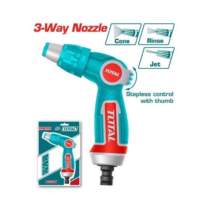 PISTOLA DE JARDIN 3 PATRONES  TOTAL