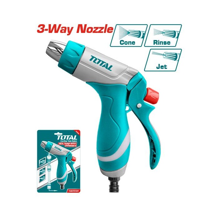 PISTOLA DE MANGUERA 3 VIAS TOTAL