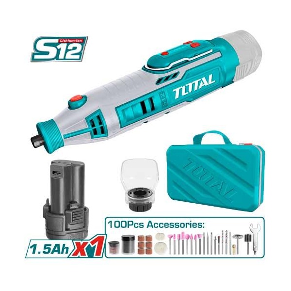 JUEGO DE MOTOR TOOLS INALAMBRICO   TOTAL