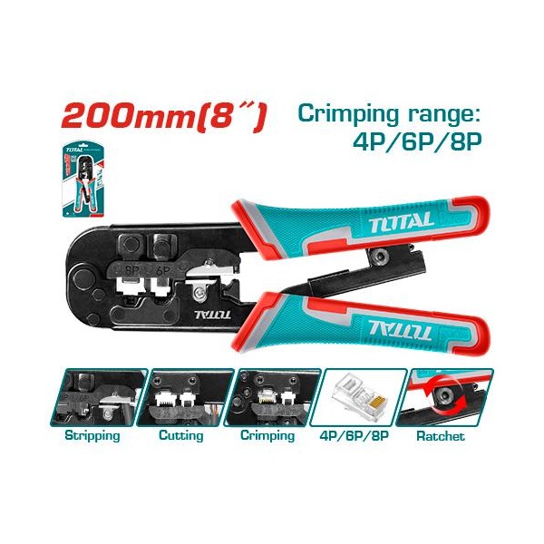 [TMPCN5468R] PONCHADORA DE CABLE DE RED TOTAL