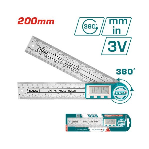 REGLA DIGITAL   200 MM TOTAL