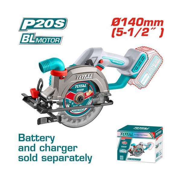 SIERRA INALMBRICA CIRCULAR  (SIN BATERIA) TOTAL