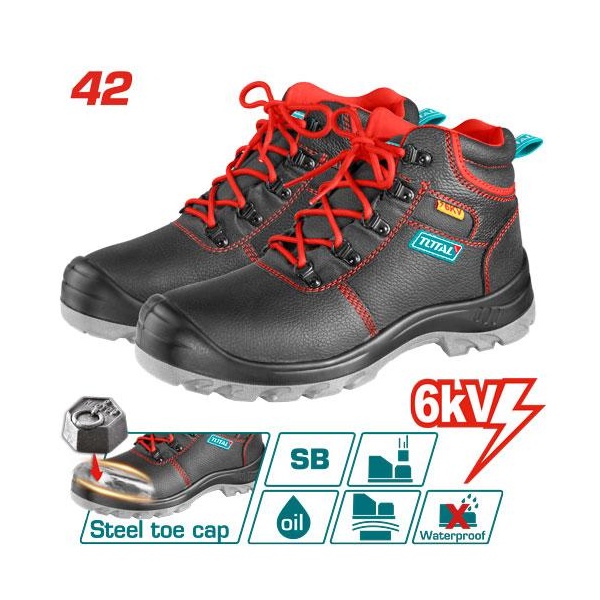 BOTA DE SEGURIDAD TOTAL DIELECTRICO TALLA 42