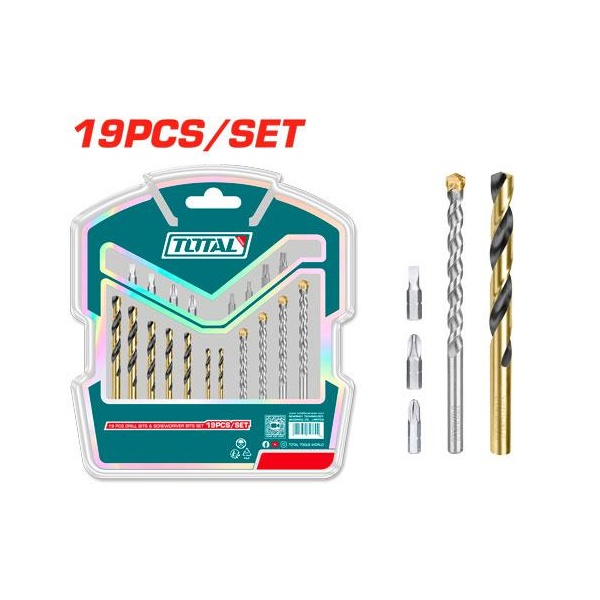 [UTACSDB1901] SET DE BROCAS PARA METAL Y CONCRETO TOTAL