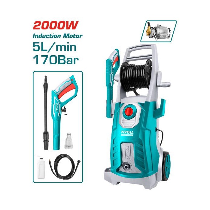 [UTGT11246] HIDROLAVADORA 2000 W 2465 PSI TOTAL INDUSTRIAL