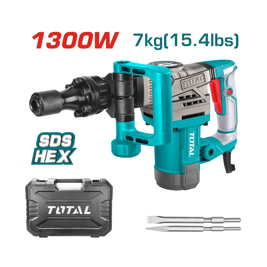 [UTH2130016] MARTILLO DEMOLEDOR 1300W 20J TOTAL
