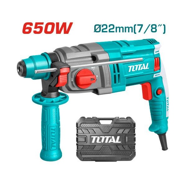TALADRO ROTOMARTILLO 650W TOTAL