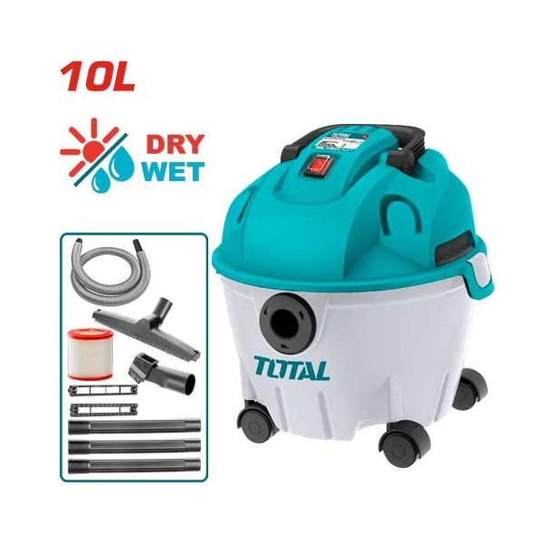[UTVC12101] ASPIRADORA DE LIMPIEZA 1200W 10LTS TOTAL