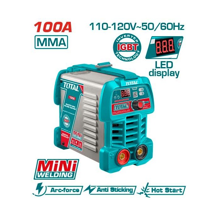 SOLDADOR INVERSOR DIGITAL 100A (MMA) 110-220V TOTAL