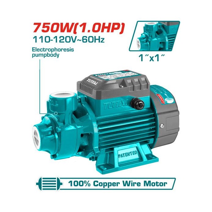 [UTWP17506] BOMBA DE AGUA PERIFERICA 110V/60HTZ 1 HP.