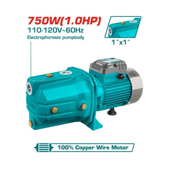 [UTWP37506] BOMBA DE INYECCION AUTOCEBANTE DE 1 HP TOTAL