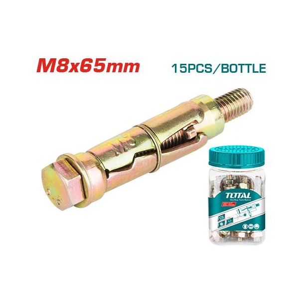 TORNILLO EXPANDIBLE 15 PZAS (M8X65MM) TOTAL