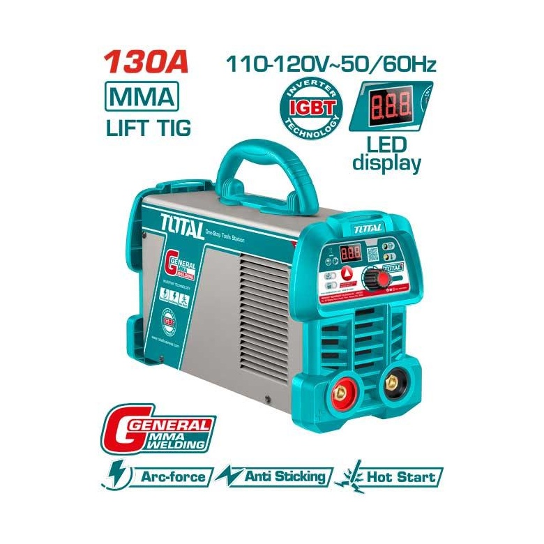 [UTW213059] MAQUINA DE SOLDAR 130 AMP INVERTER 110-120V 50/60HZ