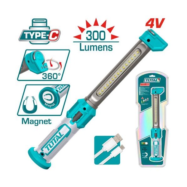 [TWLI043006] LAMPARA INALAMBRICA 4V 3.5W TOTAL