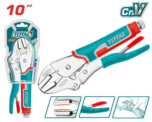 [THT191005] ALICATE DE PRESION RECTO 10" (CROMO-VANADIO)