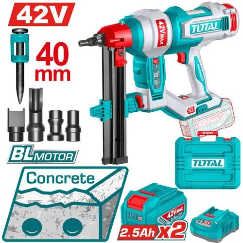 [UTCNLI420602] CLAVADORA DE CONCRETO INALÁMBRICA 42V TOTAL