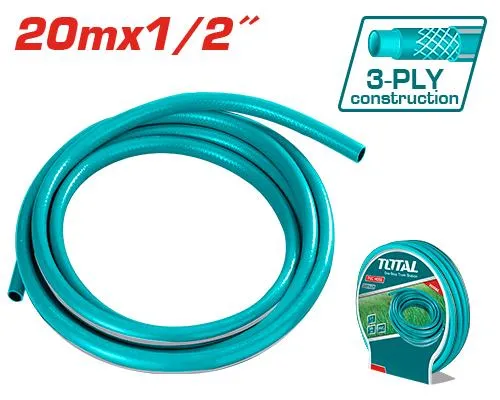 MANGUERA DE RIEGO PVC DE 1/2″ 20M TOTAL
